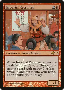 Imperial Recruiter [Judge Gift Cards 2013] Magic MTG - Image 1