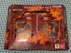 Bandai One Piece Card Game Illustration Box Vol. 5 - Brand New /Factory Sealed - Image 1