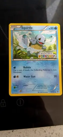 Pokemon TCG Squirtle 14/101 Build-A-Bear Workshop Card - Image 1