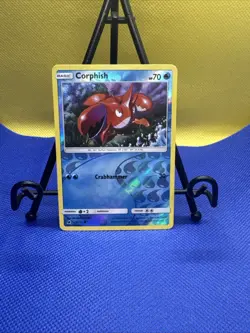 Corphish 24/111 Common Reverse Holo Card SM - Crimson Invasion Pokemon TCG LP - Image 1