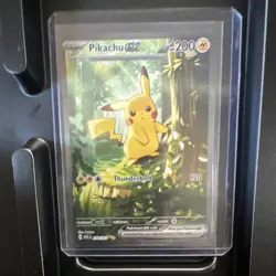 Pokemon Pikachu EX Thunderbolt 200 HP Card 276/XY-P English Basic Electric - Image 1