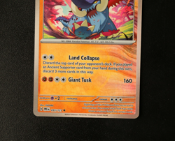 Pokemon Card - Great Tusk 055/131 Master Ball Reverse Prismatic Evolutions - NM⭐ - Image 3