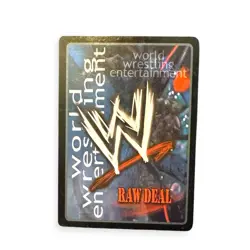 WWE: Shelton Benjamin [Played] card type Superstar Raw Deal Pro Wrestling Game - Image 2