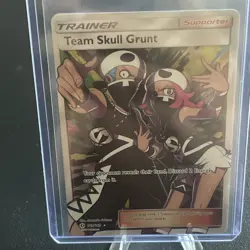Pokemon TCG Trainer Team Skull Grunt Supporter Card # 149/149 2017 Sun And Moon - Image 2