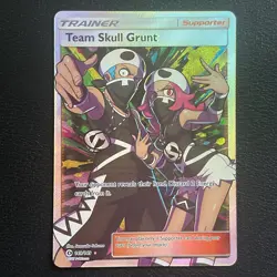 Pokemon TCG Trainer Team Skull Grunt Supporter Card # 149/149 2017 Sun And Moon - Image 3