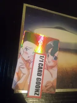 Waifu Bulma An Chii Dragon Ball Super Card HOLO - Image 3