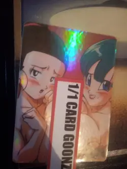 Waifu Bulma An Chii Dragon Ball Super Card HOLO - Image 5