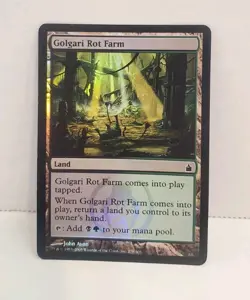Golgari Rot Farm FOIL Ravnica: City of Guilds NM Land Common MTG CARD - Image 1