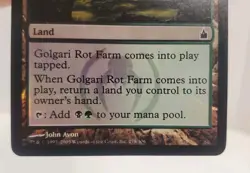 Golgari Rot Farm FOIL Ravnica: City of Guilds NM Land Common MTG CARD - Image 3