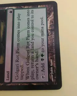 Golgari Rot Farm FOIL Ravnica: City of Guilds NM Land Common MTG CARD - Image 4
