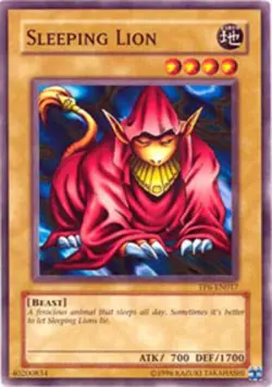 1x (NM) Sleeping Lion - TP6-EN017 - Common - Unlimited Edition YuGiOh - Image 1