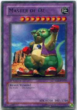 1x (EX) Master of OZ - SOD-EN035 - Rare - Unlimited Edition YuGiOh - Image 1