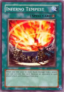 1x (LP) Inferno Tempest - EP1-EN007 - Common - Promo Edition YuGiOh - Image 1