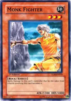 1x (NM) Monk Fighter - TLM-EN019 - Common - 1st Edition YuGiOh - Image 1