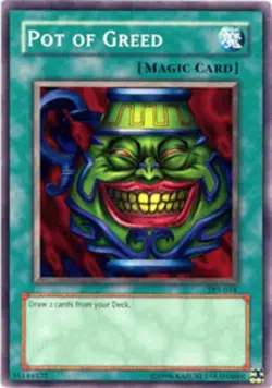 1x (LP) Pot of Greed - TP3-014 - Common - Unlimited Edition YuGiOh - Image 1