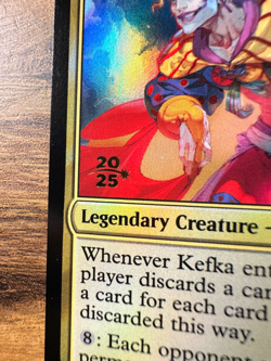 Magic MTG Final Fantasy Kefka Court Mage #231 FOIL Prerelease Promo 2025 Mythic - Image 2