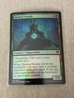 FOIL Masked Vandal - Kaldheim (KHM) - Image 1