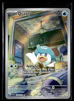 Pokemon TCG Quaxly Card 206/193 Sv02: Paldea Evolved NM Illustration Rare Holo - Image 1
