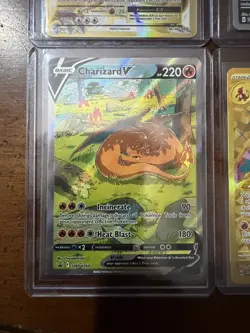 Pokemon cards full art SIR holo promo 8 card lot charizards - Image 5