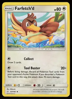 FARFETCH'D 127/181 UNCOMMON TEAM UP POKEMON NM/M - Image 1