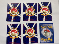 Japanese & English RARE Vintage Pokemon Card Lot Of 6 Various Sets 1996-1999 - Image 2