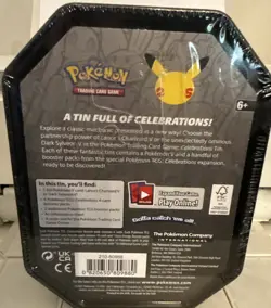 Pokemon Celebrations TCG Lance/Charizard V 25th Anniversary Tin -Factory Sealed - Image 2