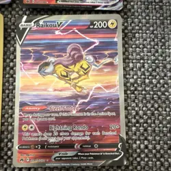 Pokemon TCG Holo Rapid Strike - Munkidori EX, Blaziken VMAX, Torterra, Raikou V - Image 2