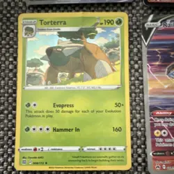 Pokemon TCG Holo Rapid Strike - Munkidori EX, Blaziken VMAX, Torterra, Raikou V - Image 3