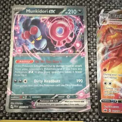 Pokemon TCG Holo Rapid Strike - Munkidori EX, Blaziken VMAX, Torterra, Raikou V - Image 4