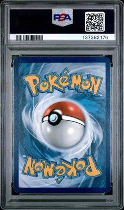 2015 POKEMON XY ROARING SKIES #105 FULL ART/M RAYQUAZA EX PSA 6 - Image 2