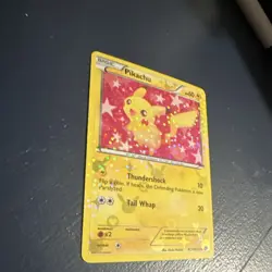 Pokemon Pikachu Holo Uncommon RC7/RC25 Legendary Treasures : valued at $54 - Image 2