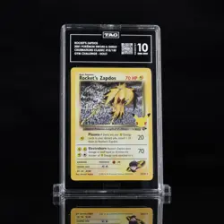 2021 Pokemon Celebrations Rocket's Zapdos Holo 15 TAG 10 - Image 1