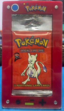 Pokemon Base Set 2 Long Crimp Mewtwo Art Pack Factory Sealed w Case - Image 1