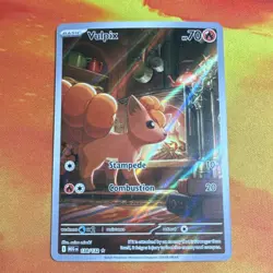 Pokemon Vulpix Illustration Rare Holo Me01: Mega Evolution 138/132 English - Image 1