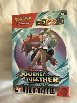 Pokemon journey Together Build And Battle Pre-release Deck Sealed - Image 1
