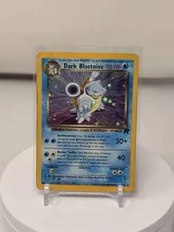 Pokemon TCG - Dark Blastoise 3/82 Team Rocket Holo Rare WOTC 1999 - Image 1