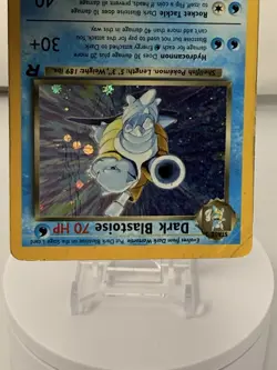 Pokemon TCG - Dark Blastoise 3/82 Team Rocket Holo Rare WOTC 1999 - Image 3