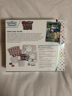 Pokemon TCG: S&V 151 Elite Trainer Box New Sealed *No Rips/Tears* - Image 3