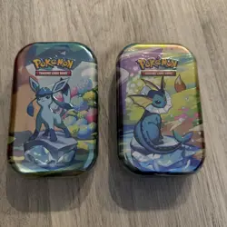 *SEALED* Lot of 2 Pokemon Prismatic Evolutions Mini Tins - Image 1