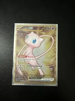 Pokemon Mew EX Full Art Holo Double Rare 180 HP SV: Scarlet & Violet 151 205/165 - Image 1