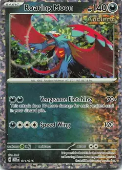 Roaring Moon 011/015 Scarlet & Violet—Temporal Forces Promo NM Pokemon TCG - Image 1