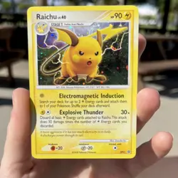 ⚡ Pokemon Raichu Promo DP21 – Reverse Holo – Diamond & Pearl Era (LP/NM) ⚡ - Image 4