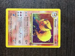 Pokemon TCG “Flareon” 3/64 Jungle Holo Rare Unlimited 1999 - Image 3