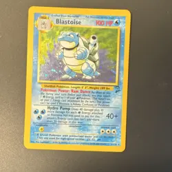 Pokemon TCG Blastoise Base Set 2 Holo - Image 1