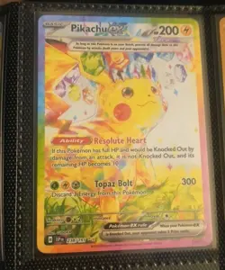 Pokemon TCG Pikachu EX 238/191 Sir Surging Sparks Near Mint English Edition - Image 1