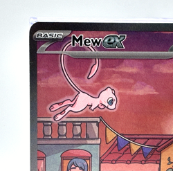 Mew ex SVP 053 SEALED Pokemon TCG Scarlet Violet 151 Black Star Promo Full Art - Image 2