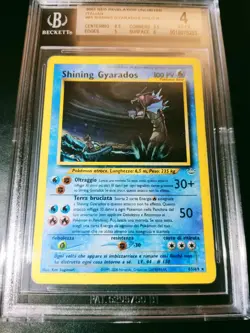 Pokemon Shining Gyarados Neo Revelation BGS 4 Ita No Shining Goldstar - Image 3