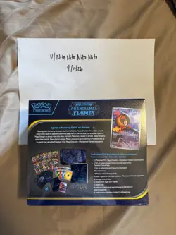 Pokemon Center Mega Evolution Phantasmal Flames Elite Trainer Box SEALED - Image 3
