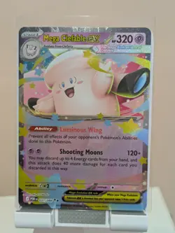 MEGA CLEFABLE EX - 031/088 DOUBLE RARE HOLO PERFECT ORDER - POKEMON TCG - Image 1