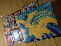 Pokemon TCG: Mega Evolution Ascended Heroes ETB + 7 Mix Pack Gift Set✨ - Image 4